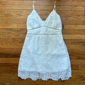 Abercrombie & Fitch Lace Slim Mini Dress